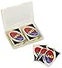 New UNO 108 PCS H2O Waterproof PVC Transparent Cystal Clear Family Playing Card