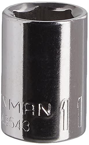 CRAFTSMAN Flachsteckschlüssel, metrisch, 3/8-Zoll-Antrieb, 11 mm, 6-kant (CMMT43543)