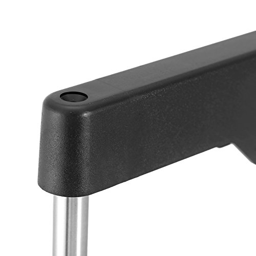 Superland 3 Tier Adjustable Computer Standing Desk 15.7 x 11 Inch Stand Up Desk Light Weight Computer Workstation for Home and Office Use (White Light Weight) - Thumbnail 7