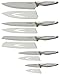 Quality Kitchen Knife Set – 5 Kitchen Knives with Sheaths - Paring, Utility, Bread, Carving, Chef Knife - Non-Stick Coating for Easy Cutting and Cleaning - Extra Sharp Stainless Steel Blades
