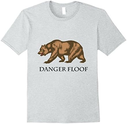 Mens Danger Floof - Alternative Animal Names - Funny T-Shirt 2XL Heather Grey