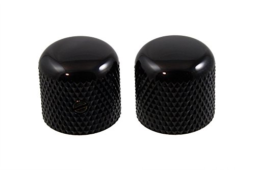 Allparts MK-0910-003 Black Dome Knobs