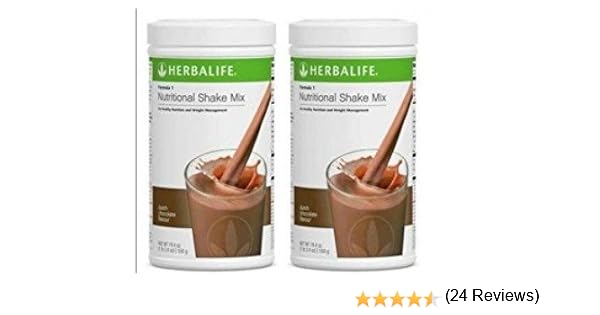 Herbalife Formula 1 Chocolate Cremoso - 2 x 550 g: Amazon.es ...