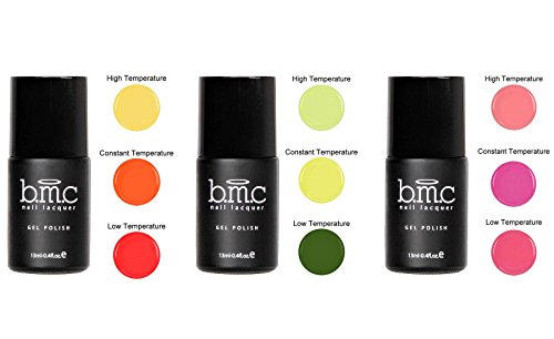 BMC 3pc Vibrant Tri-Thermal Color Changing Gel Polish - Beach Babes Collection BMC 3pc Vibrant Tri-Thermal Color Changing Gel Polish - Beach Babes Collection