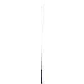Weaver Livestock Basic Pig Show Whip, Hog Livestock Whip with Braided Nylon Handle, Leather Popper, Lightweight Braided Shaft