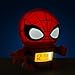 BulbBotz 2021425 Marvel Spider-Man Night Light Alarm Clock