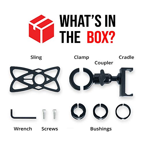 6 Metal+Motorcycle+Mount+Phone+Industrial