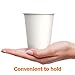 Lakesstory 50 Pcs 8 Oz Disposable Paper Cups, Hot and Cold Beverage Drinking Cup for Coffee, Water, Juice for Party, Picnic, Travel and Events