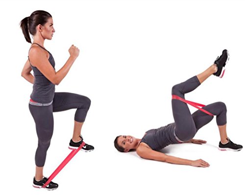 Inverlee Resistance Band Loop Yoga Pilates HOM Fitness Exercise Workout Training