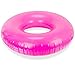 Mimosa Inc Bright Pink Inflatable Premium Quality Giant Round Tube Pool Float