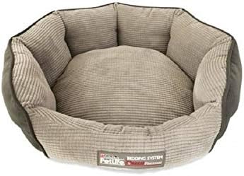 petlife odour resistant dog mattress grey large