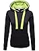 ZENNESSA Women's Active Fleece Long Sleeve Fave Pullover Hoodie