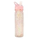 ban.do Glitter Bomb Pink Stardust Water Bottle, Multicolor