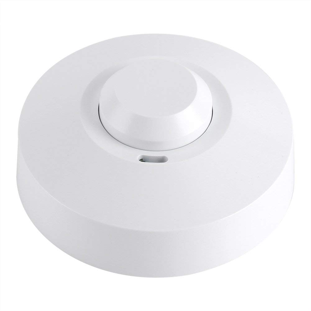 GOTOTOP 5.8GHZ Smart Light Switch 360 Degree Radar Microwave Sensor Motion Detector for Closet Basement Garage Bathroom Aisle Stairs(Type 3)