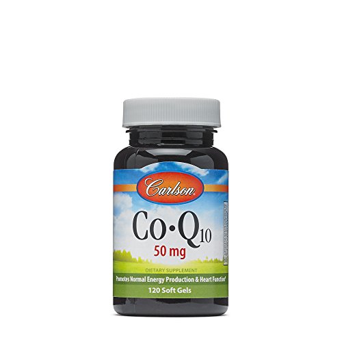 Carlson coq10 50mg, 120 softgels