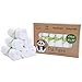 Pali Fabric Bamboo Washcloths | Premium Organic Bamboo Washcloths | Ultra Soft Face Towels | Hypoallergenic and Antibacterial | Perfect for Babies and Sensitive Skin | 10x10 (6 Pack)