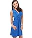 KRISP Sexy Summer Dress Women Mini Low Cut V-Neck Solid Flattering Floaty Design