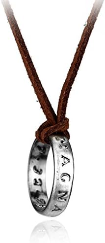 Fantasy - Cosplay - Uncharted Ring Necklace A Thief's End Drake Fashion Man's Jewelry - Anime - Silver Fairy Tail Guild Necklace - Unisex - Thief'sNec