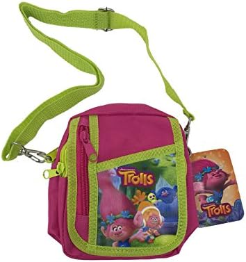 Dream Work Trolls Shoulder Bag Purse Pink, Poppy &amp; Friends