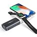 MIPOW Portable Apple Watch Charger, MFi Certified Magnetic 6000mAh Power Bank with Built-in iPhone Fast Charging Cord Cable, Pocket-sized Battery for iWatch Series 3 2 1 Nike 38mm 42mm