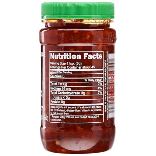 CHILI GARLIC SAUCE, 8 OZ (1 PACK) – PREMIUM SPICY AND FLAVORFUL ASIAN CONDIMENT, IDEAL FOR COOKING, DIPPING, AND ENHANCING DISHES