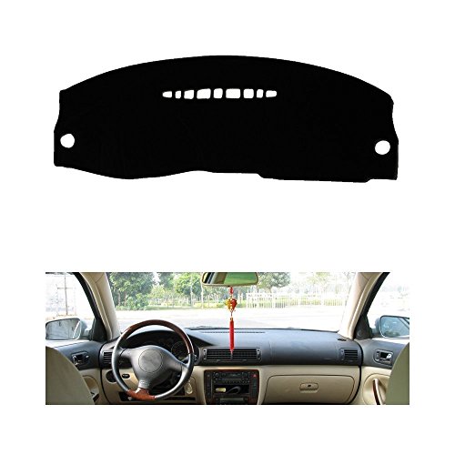 FLY5D Dashboard Cover Dash Cover Mat Pad DashMat for Volkswagen Passat B5 1996-2005 (Volkswagen Passat B5 1996-2005, Black)