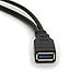 BSHTU USB 3.0 Cable Dual Power Charge Cables Y Adapter Type A Lead Male to Female Extension Code 30cm (5Gbps Data Transfer and Charging)