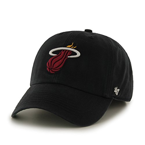 NBA Miami Heat Franchise Fitted Hat, Large, Black
