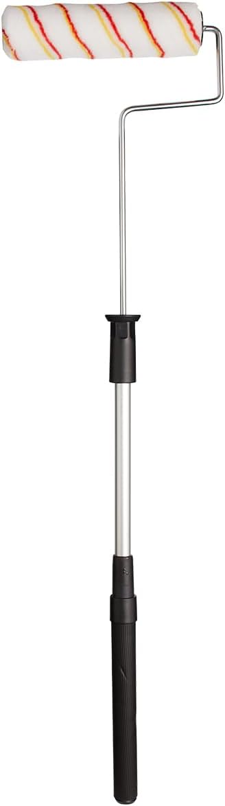 Fit For The Job 9 Inch Telescopic Paint Roller Frame with 12mm Medium Pile
