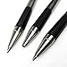 Zebra F-301 - Stainless Steel Retractable Ballpoint Pen - Medium - Black Ink - Pack of 6