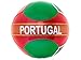 Soccer Ball Cristiano Ronaldo CR7 Portugal 6 Panels Red Green Official Size 5