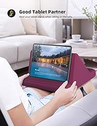 Lamicall Tablet Pillow Stand, Pillow Soft Pad for