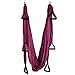 EverKing Aerial Yoga Straps Trapeze - Antigravity Yoga Swing/Sling/Inversion Tool,Air Flying Yoga Hammock Belt Fitness Swing Hammock for Yoga Inversion Exercises (Purple)