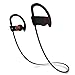 top4cus U8 Bluetooth V4.1 Earbuds Wireless Sports Headphones In-ear Sweatproof Headset with Microphone for Running and Fitness - Black