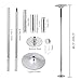 Pinty Professional Portable Dancing Pole 45mm Fitness Exercise Spinning & Static Dance Pole