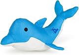 Petface Planet Devi Dolphin Eco Friendly Plush Dog Toy view 2