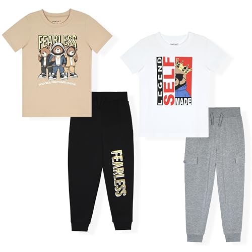 Dreamstar Boys 4 Piece Jogger Outfit Set