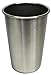 Stainless Steel Pint Cups Set of 6 - 16oz (473 ml) BPA Free and Eco Friendly Made from 18/8 304 Food Grade Stainless Steel