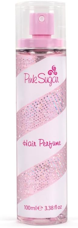 Pink Sugar Eau de Toilette Perfume for Women, Floral + Fruity Scent, Notes of Raspberry, Cotton Candy, and Vanilla, Sweet and