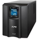 APC Smart-UPS 1000VA UPS Battery Backup with Pure Sine Wave Output (SMC1000)