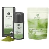 OSULLOC Volcanic Isle Matcha Powder, Ceremonial Grade &amp; Matcha Latte powder