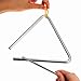 Freedi Musical Instruments Triangle 4''Angle Iron Preschool Music Triangle