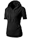 H2H Womens Comfy Regular Fit Short Sleeve Sweatshirt Hoodie Tops in 16 Colors