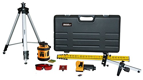 Johnson Level & Tool 40-6517 Self-Leveling Horizontal Rotary Laser Level, Manual-leveling in Vertical Plane - Kit Version 1: 40-6516; Non-Kit: 40-6515