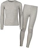 Rene Rofe Girl 2-Piece Thermal Warm Underwear Top and Pant Set