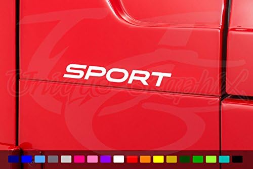 Jeep Wrangler Sport 03-06 TJ Vinyl Fender Decals 1 pair white
