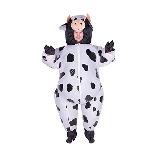 Bodysocks Adult Inflatable Cow Fancy Dress Costume