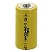 Exell 2/3AA 1.2V 400mAh NiCD Button Top Rechargeable Battery for medical instruments/equipment, electric razors, toothbrushes, radio controlled devices, electric tools