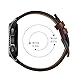 OXWALLEN Quick Release Leather Soft Strap, 22mm Watch Band fit Samsung Galaxy Watch 46mm, Gear S3 Classic/Frontier, Fossil Men's Gen 5/4/ 3, Some Devices of Pebble,LG,ASUS, Vivoactive 4 -Coffee