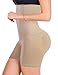 Lelinta Women High Waisted Shapewear Shorts Waist Underwear Tummy Control Body Shaper Panties Mid Thigh Butt Lifter Bodysuit